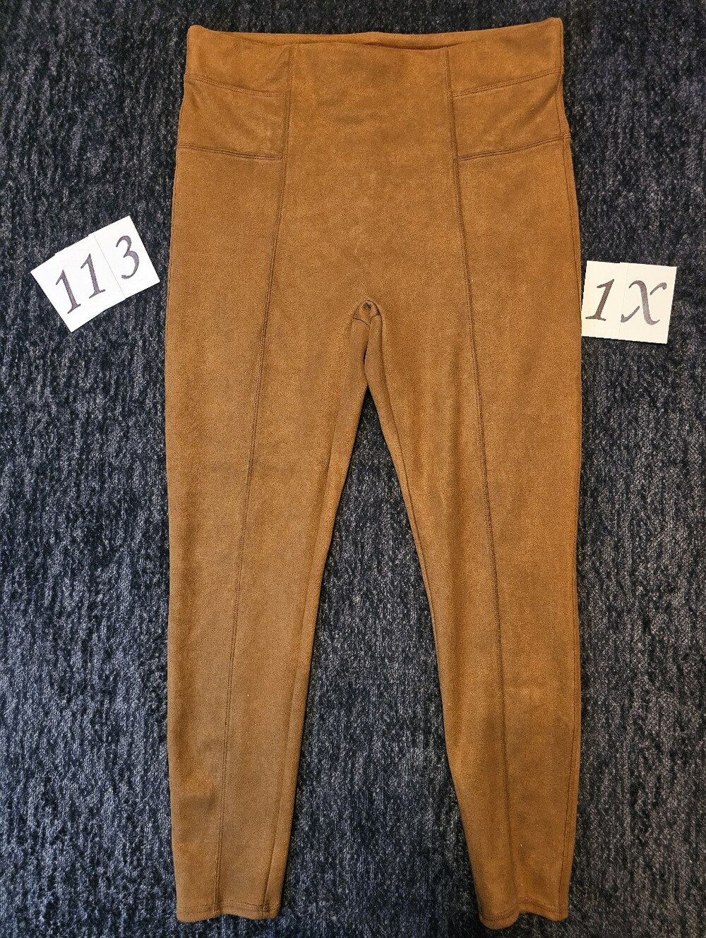 SPANX High-Waist Tan/Brown Leggings